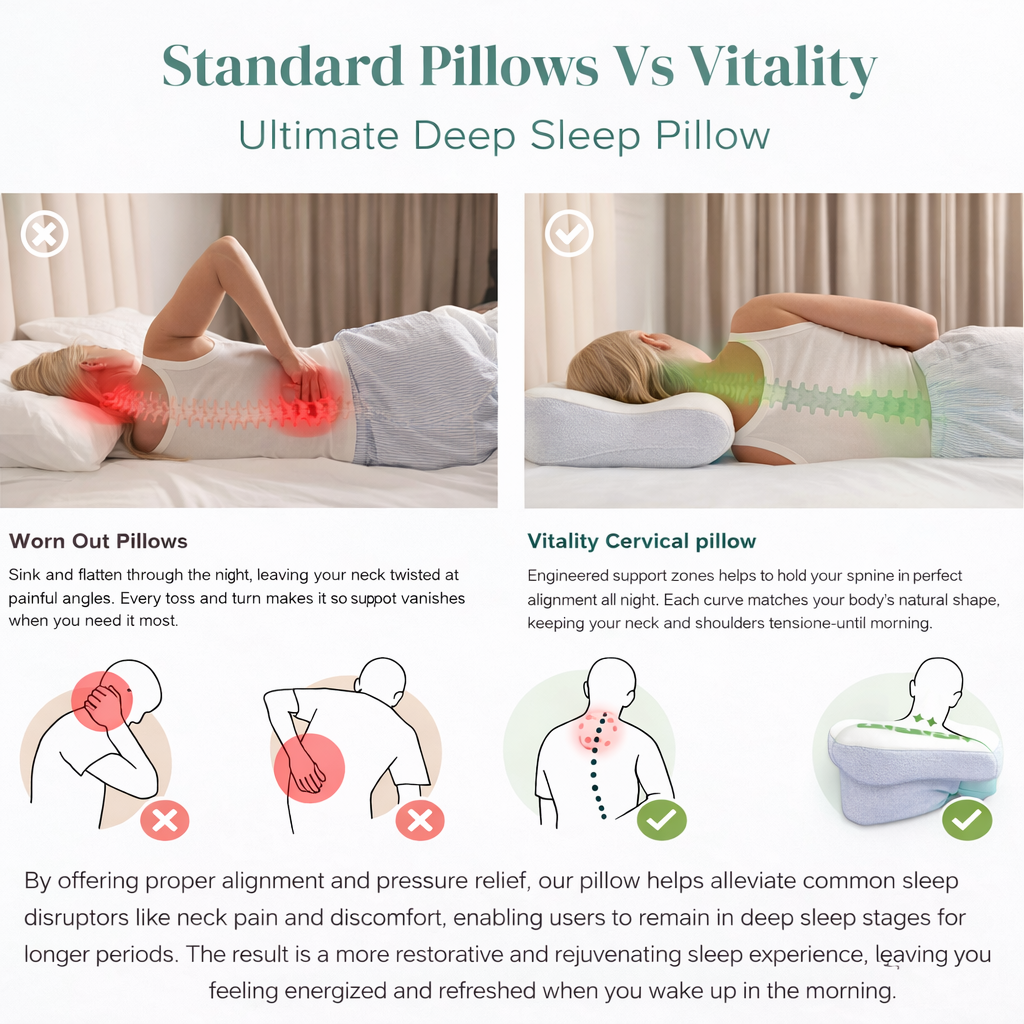 Cervical & Migraine Pillow - Family Pack